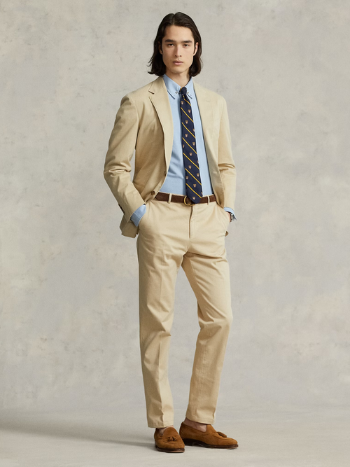RALPH LAUREN Custom Fit Oxford Shirt Blue